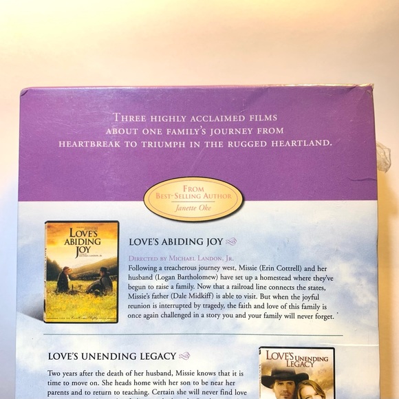 Love Comes Softly Series Volume 2 Factory Sealed 3 DVD Set 024543544982 Oke - Picture 8 of 9